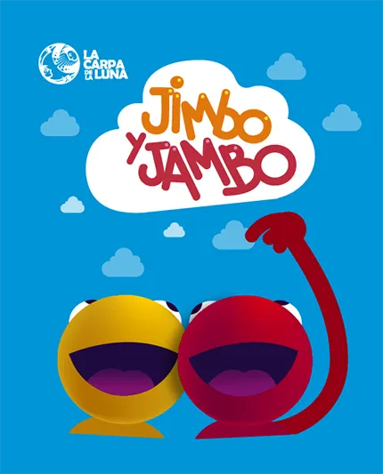 Afiche promocional de obra teatral, El Extraño mundo de Jack, La Carpa de la Luna