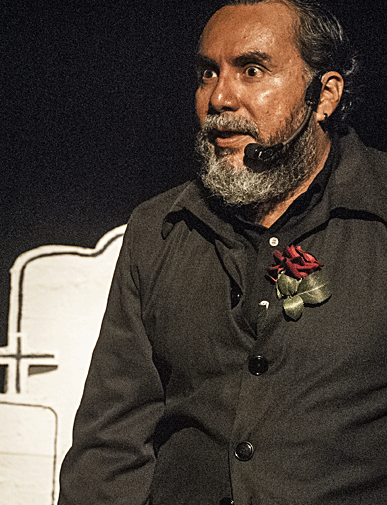Omar San Lucas en obra teatral, El Extraño mundo de Jack, La Carpa de la Luna