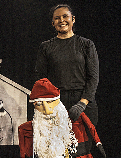 Sandra San Lucas en obra teatral, El Extraño mundo de Jack, La Carpa de la Luna