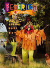 Imagen del afiche de la obra teatral para público infantil, Federico, mi gallo Guarico, de la Escuela de teatro La Garza Roja.