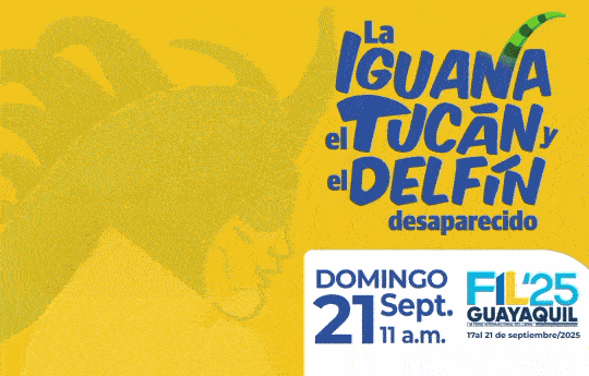 La Carpa de la Luna presenta La iguana, el tucán y el delfín desaparecido, obra de teatro infanti, en la Feria del Libro 2025